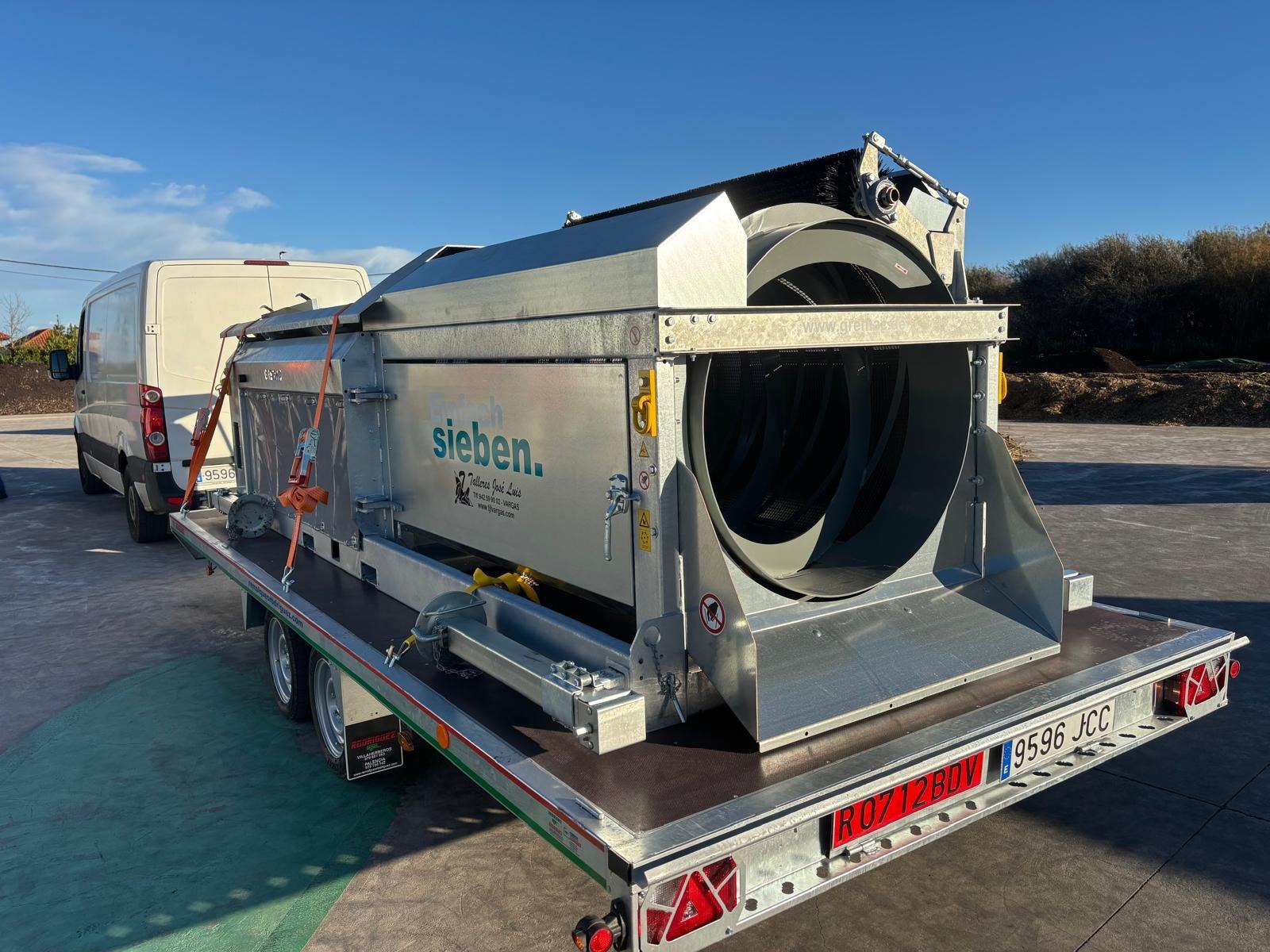 GREMAC eZero sobre remolque